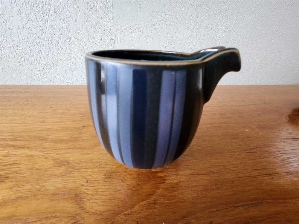 Denby Jet Stripes Creamer