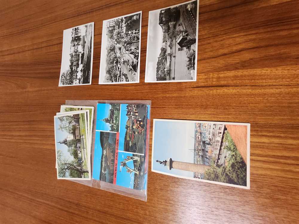 Set of Vintage Swedish Postcards