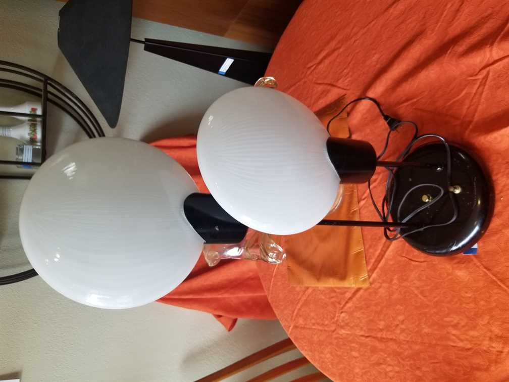 Murano Lollipop Lamp - 3way
