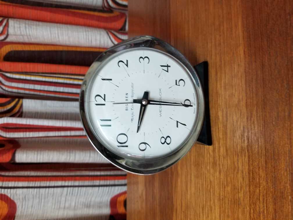 Westclox Big Ben Magic Touch Repeater Clock