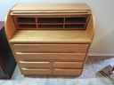 Danish Teak Rolltop Desk