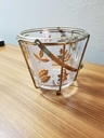 Libbey Gold Leaf Ice Bucket