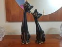 Pair of Ceramic Siamese Cats MIJ
