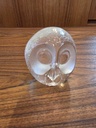 Mats Jonasson Signed and Numbered Glass Sculpture Owl