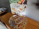 Waltherglas Germany Crystal Fruit Platter w/box