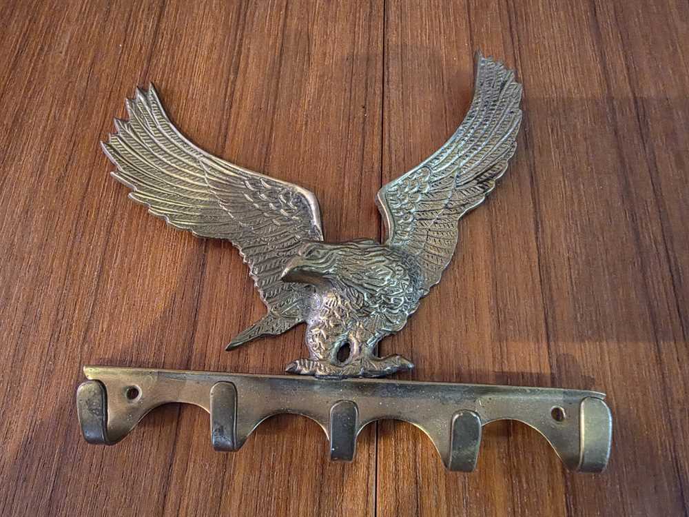 Brass Eagle Keyholder