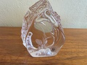 Hovmantorp Sweden Mushroom Glass Sculpture
