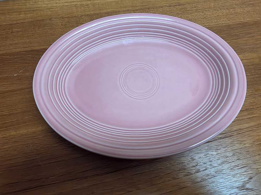 Fiestaware 9 1/2" Oval Serving Plate