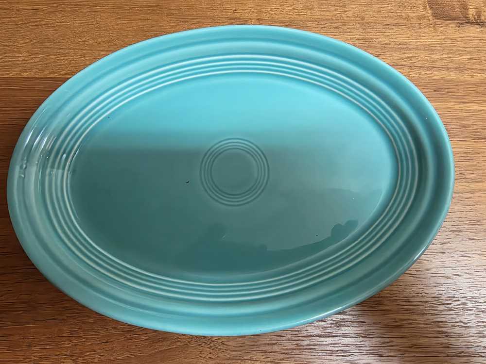 Fiestaware 7 3/4" Oval Serving PLate