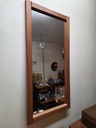 Danish Teak Wall Mirror