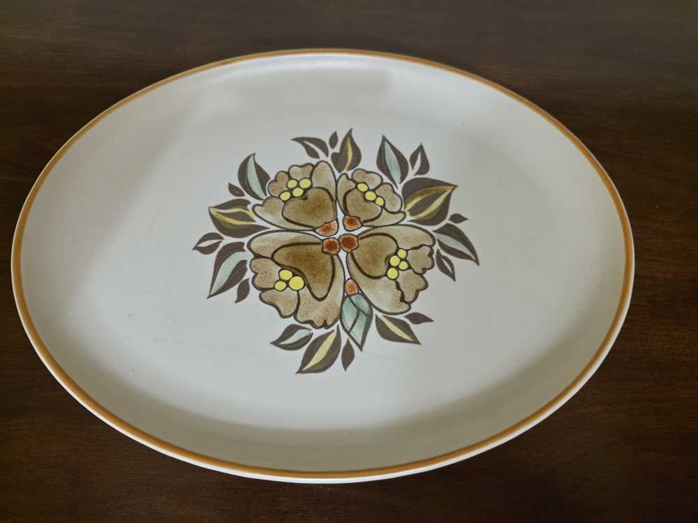 Denby Oak Apple Oval Serving Plate