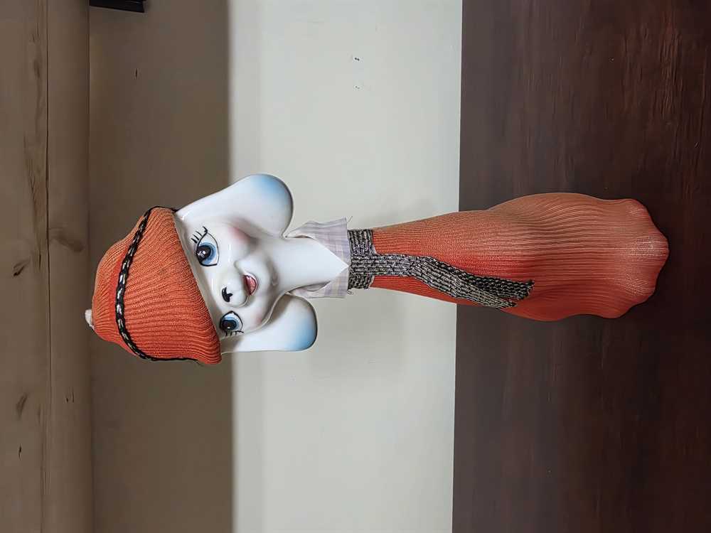 Gift Craft Japan Ceramic Dressed up Dog