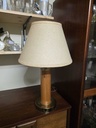 Teak Table Lamp