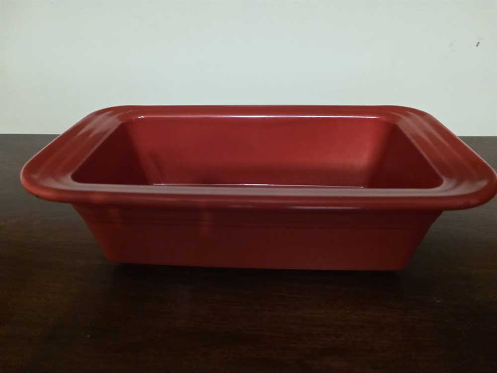 Fiestaware Loaf Pan
