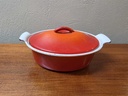 FE Belgium Small Enameled Cast Iron Casserole 10 3/4"