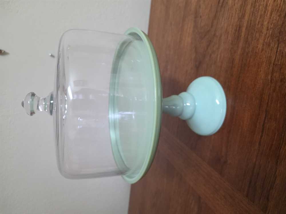Pioneer Woman Jadeite Cake Stand 10"
