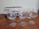 Set of 6 Dansk Wine Stem "Wine Lovers" Glasses. - Holland