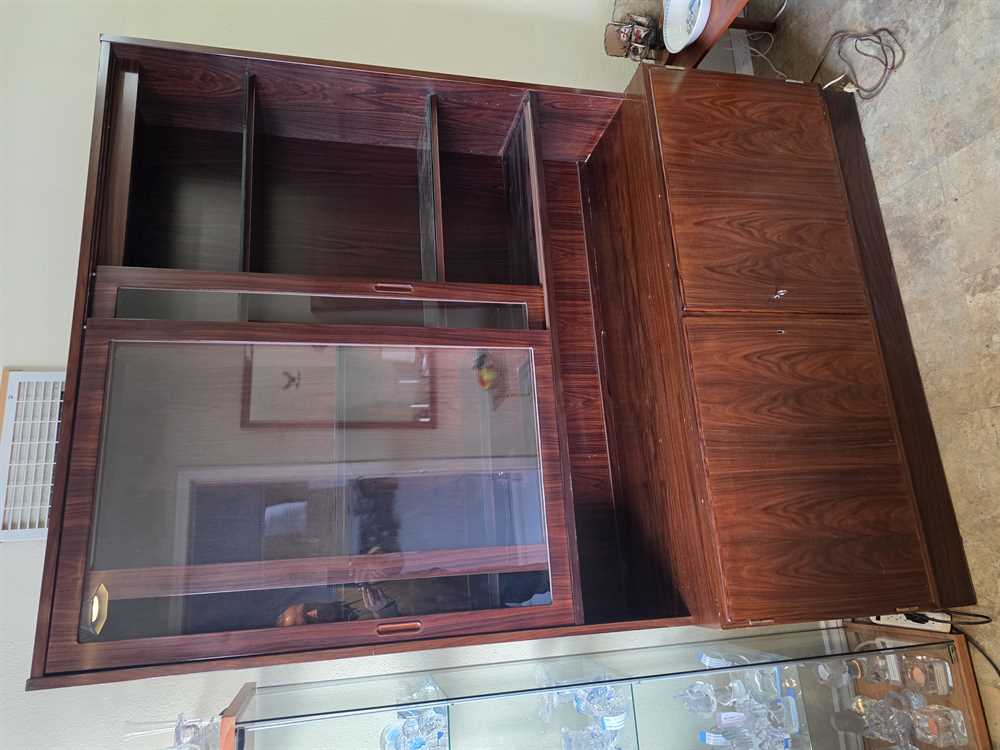 Poul Hundevad Danish Rosewood Wall Unit