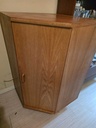 Mobican Teak Corner Cabinet