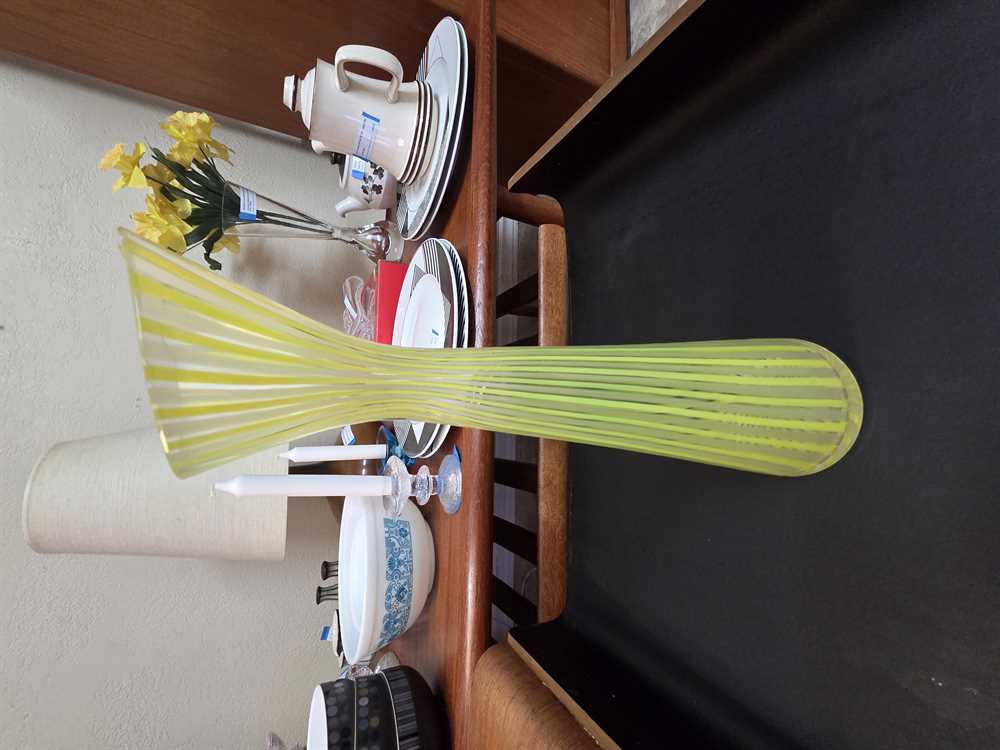 Hessenglas Germany Vase by AF Gangkofner