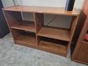 Teak Danish Horizontal Bookcase