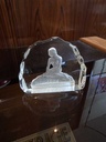 Royal Copenhagen Danish Mermaid Glass Sculpture