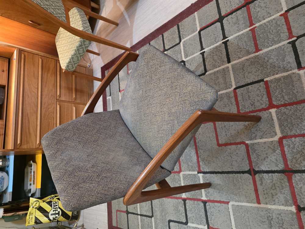 Korup Stolefabrik Model 23 Teak Arm Chair by Henning Kjaernulf