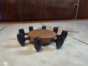 Digsmed Teak & Wrought Iron Votive Holder