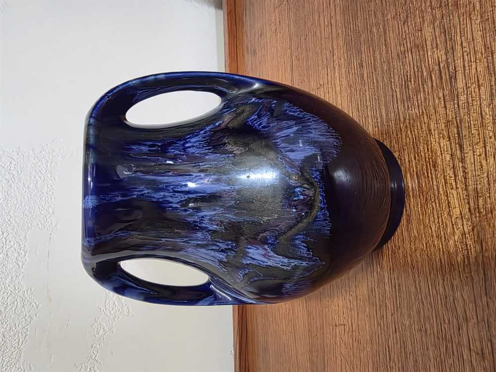Beauce Pottery Canada Drip Glaze Vase