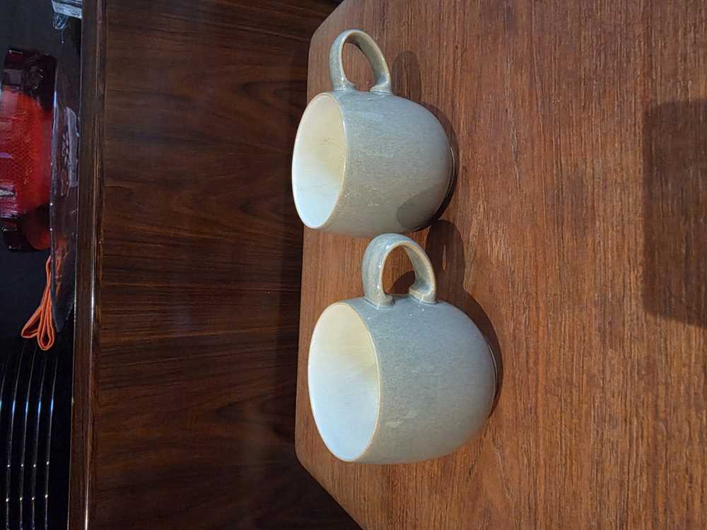 Denby Fire Green Coffee Cup