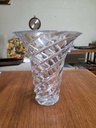 JG Durand France Torciglione (Twisted Ribbing) Crystal Vase
