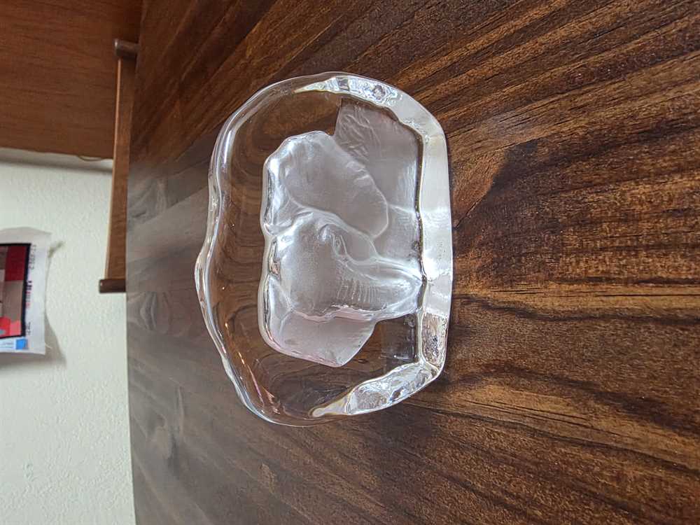 Cristal D'Arques France Elephant Glass Sculpture