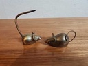 Brass Mice Pair