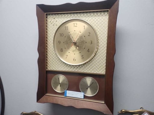 [MB01461] Westclox Nocord Chime Wall Clock with Temp & Humidity