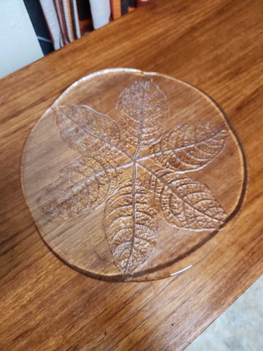 [MB01625] Kosta Boda Party Leaf Large Platter by  Ann & Göran Wärff