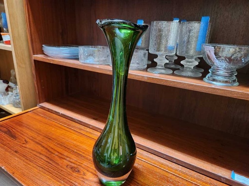 [MB01740] Aseda Glasbruk Sweden Extra Large 15" Vase by Bo Borgstrom