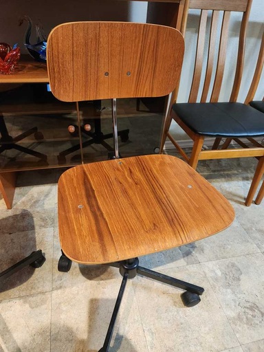 [MB02075] Rabami Stole Denmark Teak Desk Chair