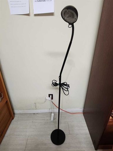 [CT00293] Vintage Black Floor Lamp