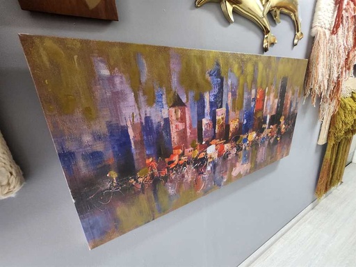 [MB02192] Abstract Cityscape Print 