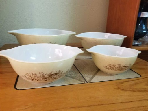 [MB02224] Pyrex Forest Fancies Full Cinderella Set (441-444)