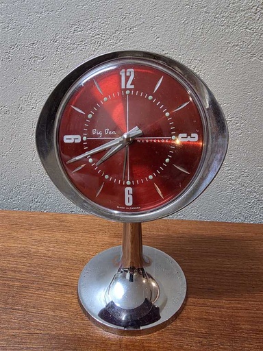 [MB02344] Westclox Red Big Ben Pedestal Clock