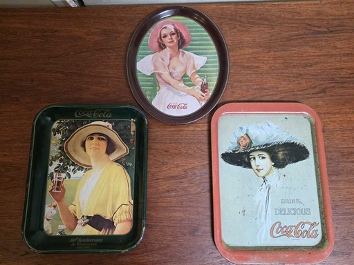 [MB02396] Vintage Coca Cola Serving Tray
