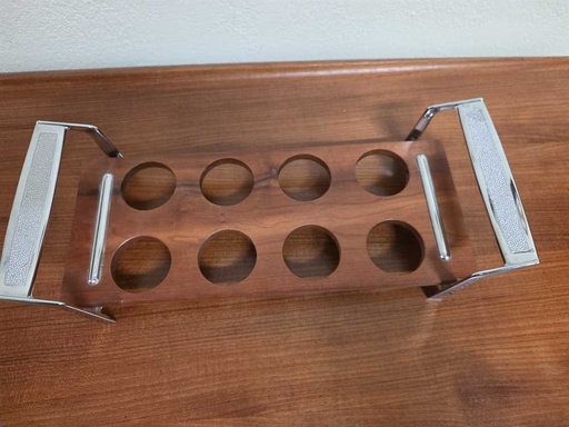 [MB02419] Danish Teak Cocktail Carrier