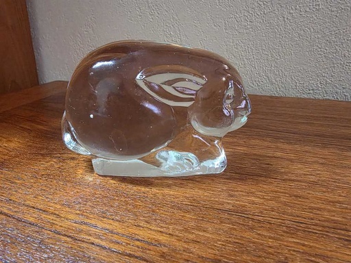 [MB02464] Princess House Germany Rabbit Sculpture