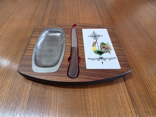 [MB02473] Made in Japan Rooster Charcuterie Board