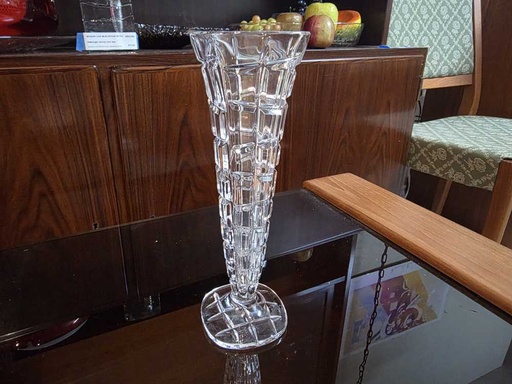 [MB02475] Cristal D'Arques France Solifler Vase