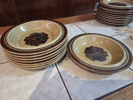 [MB02496] Arabia Finland Otso Cereal Bowl 8" by Raija Uosikkinen and Ulla Procopé