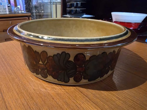 [MB02498] Arabia Finland Otso Medium Casserole (No Lid) 9 1/4" by Raija Uosikkinen and Ulla Procopé