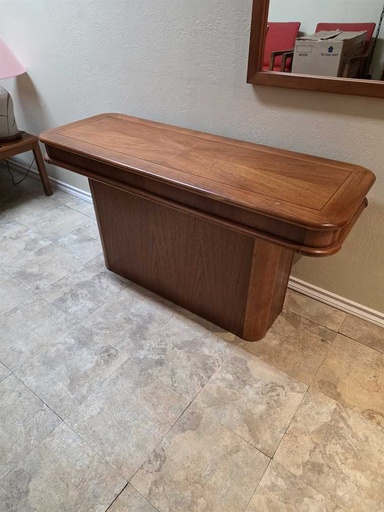 [MB02531] Teak and Oak Sideboard by Mobican Canada